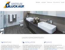 Tablet Screenshot of glueckauf-oelsnitz.de